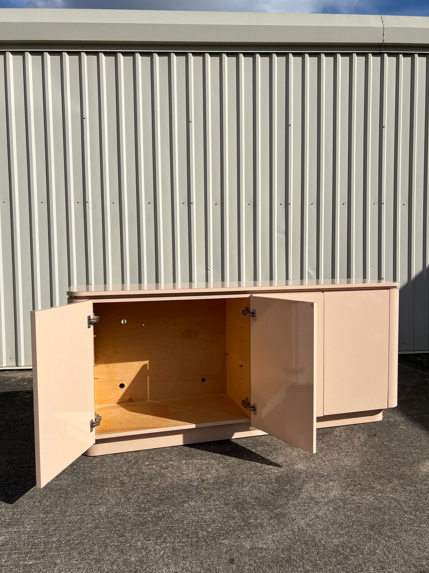 Vintage Blush Pink Console